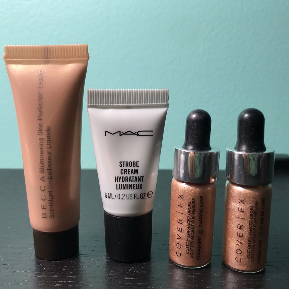 4 Mini Luminizers (liquid highlights)